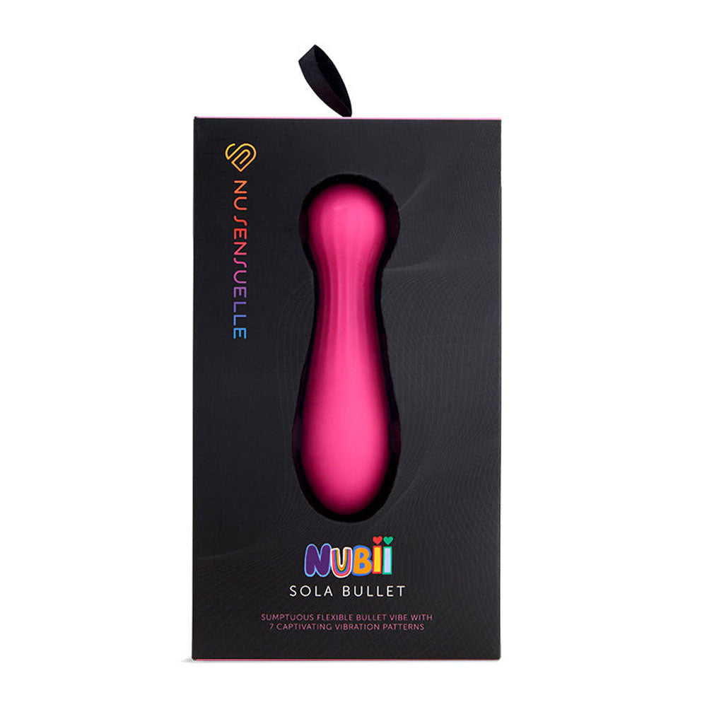 Sola Nubii Flexible Bullet Pink | 9342851003344 | Available at EroticWarehouse.com
