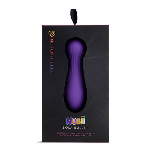 Sola Nubii Flexible Bullet Purple | 9342851003351 | Available at EroticWarehouse.com