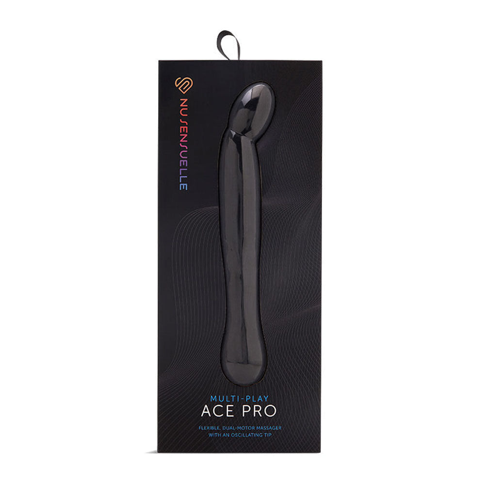 Nu Sensuelle Ace Pro Prostate & G-Spot Vibe Black | 9342851003382 | Available at EroticWarehouse.com