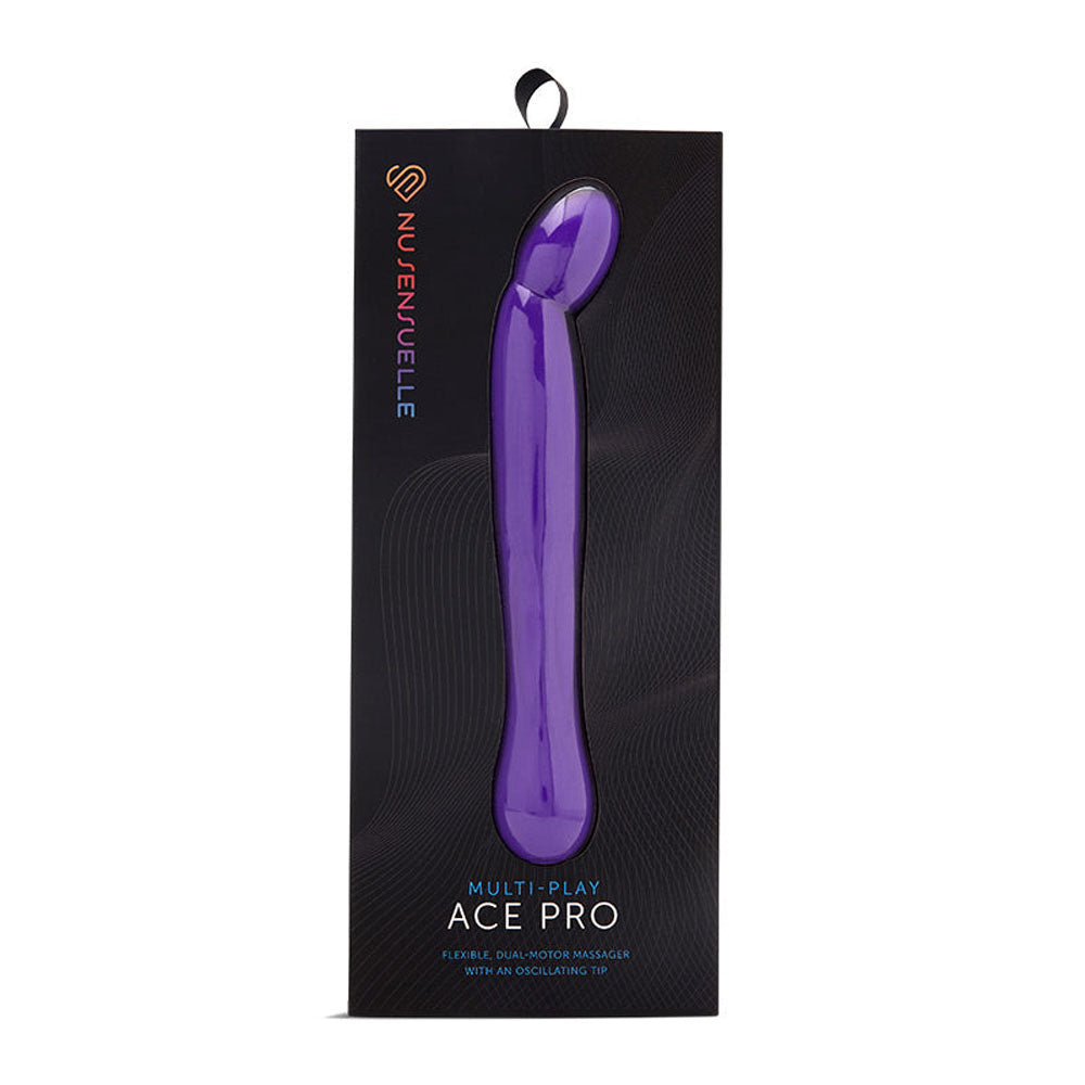 Nu Sensuelle Ace Pro Prostate & G-Spot Vibe Purple | 9342851003399 | Available at EroticWarehouse.com