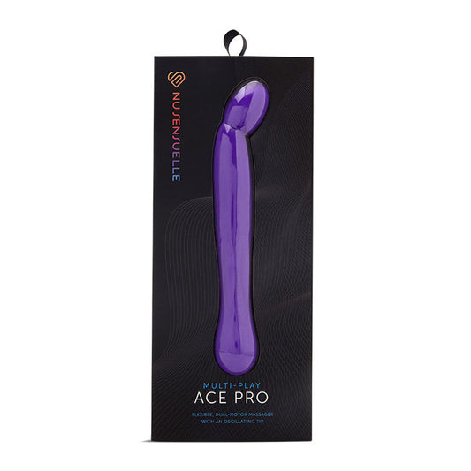 Nu Sensuelle Ace Pro Prostate & G-Spot Vibe Purple | 9342851003399 | Available at EroticWarehouse.com