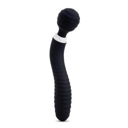 Lolly Double-Ended Flexible Nubii Wand Black | 9342851003405 | Available at EroticWarehouse.com