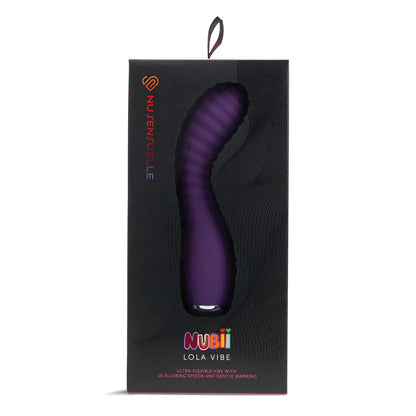 Lola Nubii Flexible Warming Vibe Purple | 9342851003436 | Available at EroticWarehouse.com