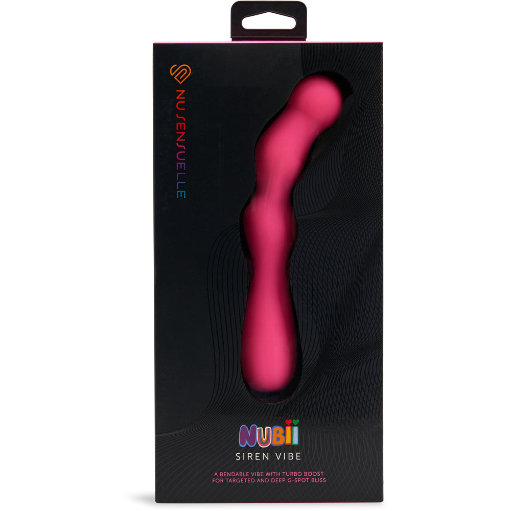Siren Nubii G-Spot Vibe W/ Hinge Pink | 9342851003450 | Available at EroticWarehouse.com
