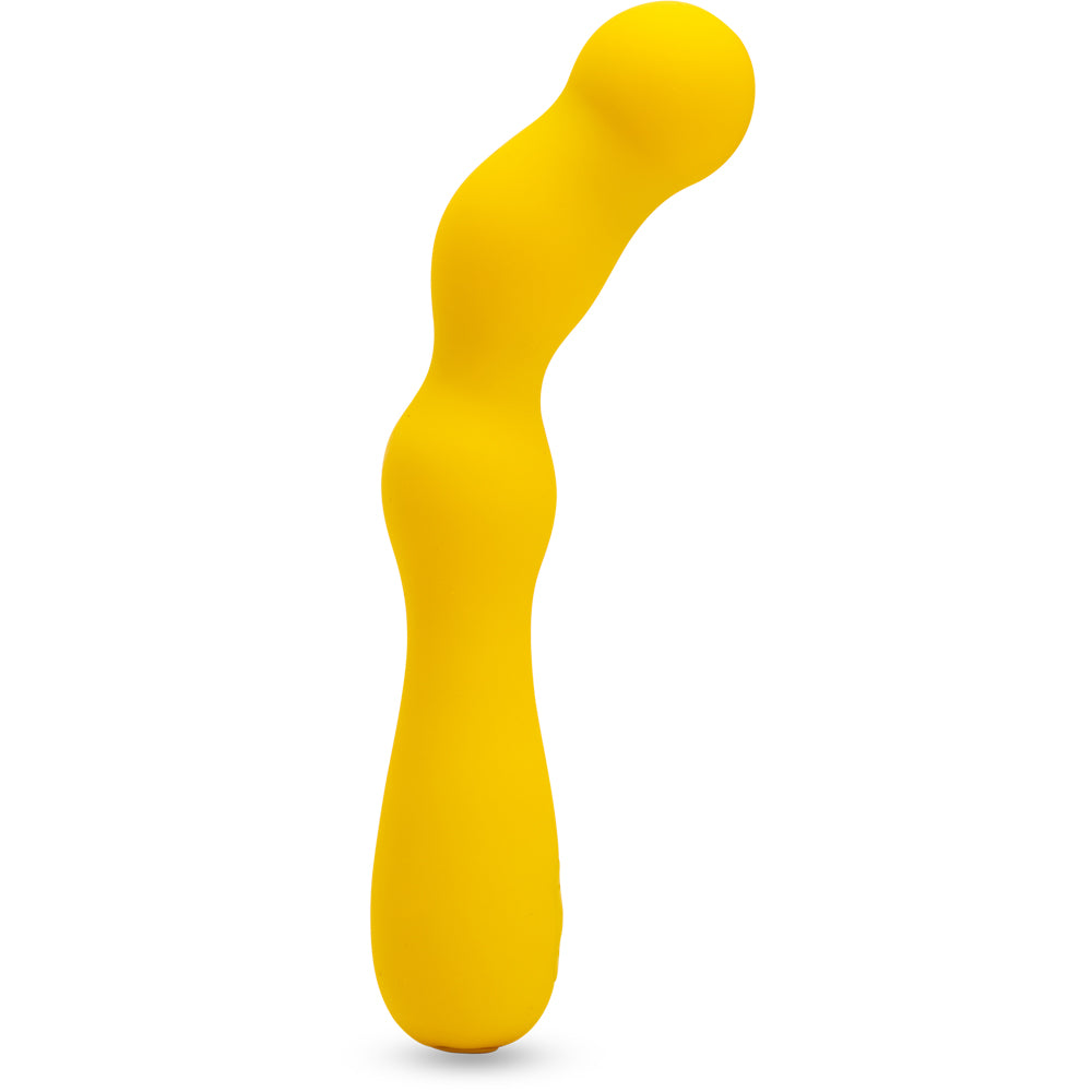 Siren Nubii G-Spot Vibe W/ Hinge Yellow | 9342851003481 | Available at EroticWarehouse.com