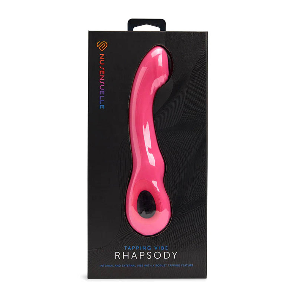 Nu Sensuelle Rhapsody Tapping Vibe Deep Pink | 9342851003498 | Available at EroticWarehouse.com