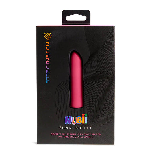 Sunni Nubii Warming Bullet Pink | 9342851003580 | Available at EroticWarehouse.com