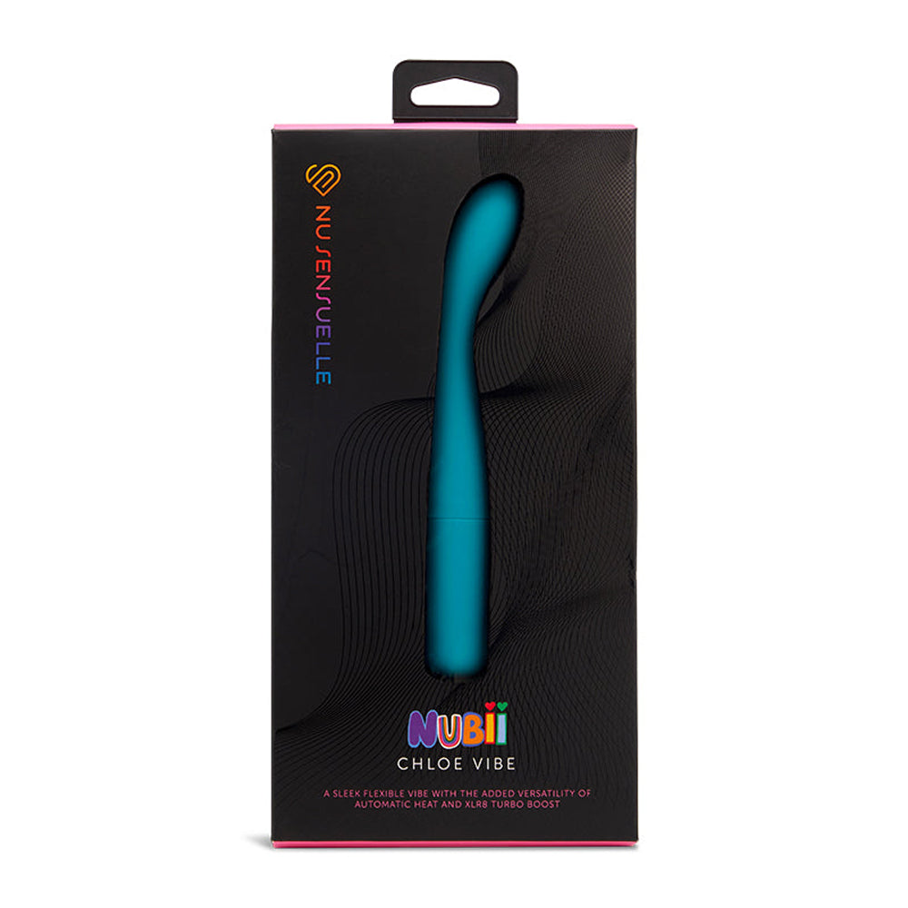 Chloe Nubii Warming W/Turbo Boost Blue | 9342851003719 | Available at EroticWarehouse.com