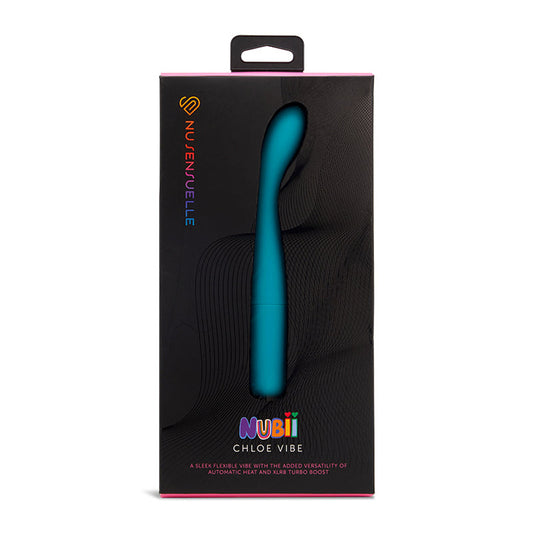 Chloe Nubii Warming W/Turbo Boost Blue | 9342851003719 | Available at EroticWarehouse.com