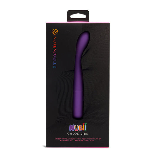 Chloe Nubii Warming W/Turbo Boost Purple | 9342851003726 | Available at EroticWarehouse.com