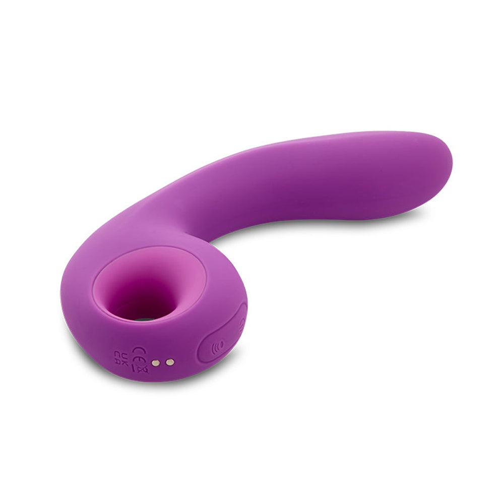 Raine Nubii External Tapping Vibe W/ Turbo Boost And Heat Purple | 9342851003757 | Available at EroticWarehouse.com