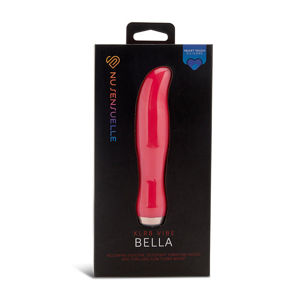 Nu Sensuelle Velvet Touch Bella Hot Pink | 9342851003771 | Available at EroticWarehouse.com