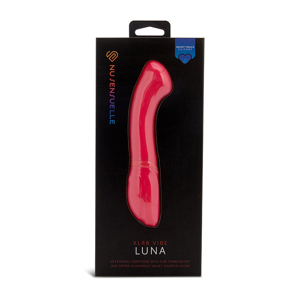 Nu Sensuelle Velvet Touch Luna Hot Pink | 9342851003818 | Available at EroticWarehouse.com