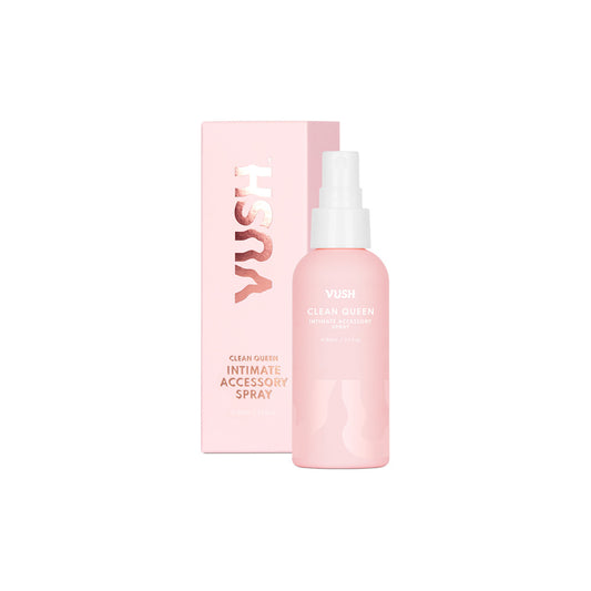 Vush Clean Queen Intimate Accessory Spray 80 Ml. | 9356358000102 | Available at EroticWarehouse.com