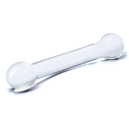 7 Inch Curved Glass G-Spot And Prostate Stimulator | 4890808169681 | Available at EroticWarehouse.com