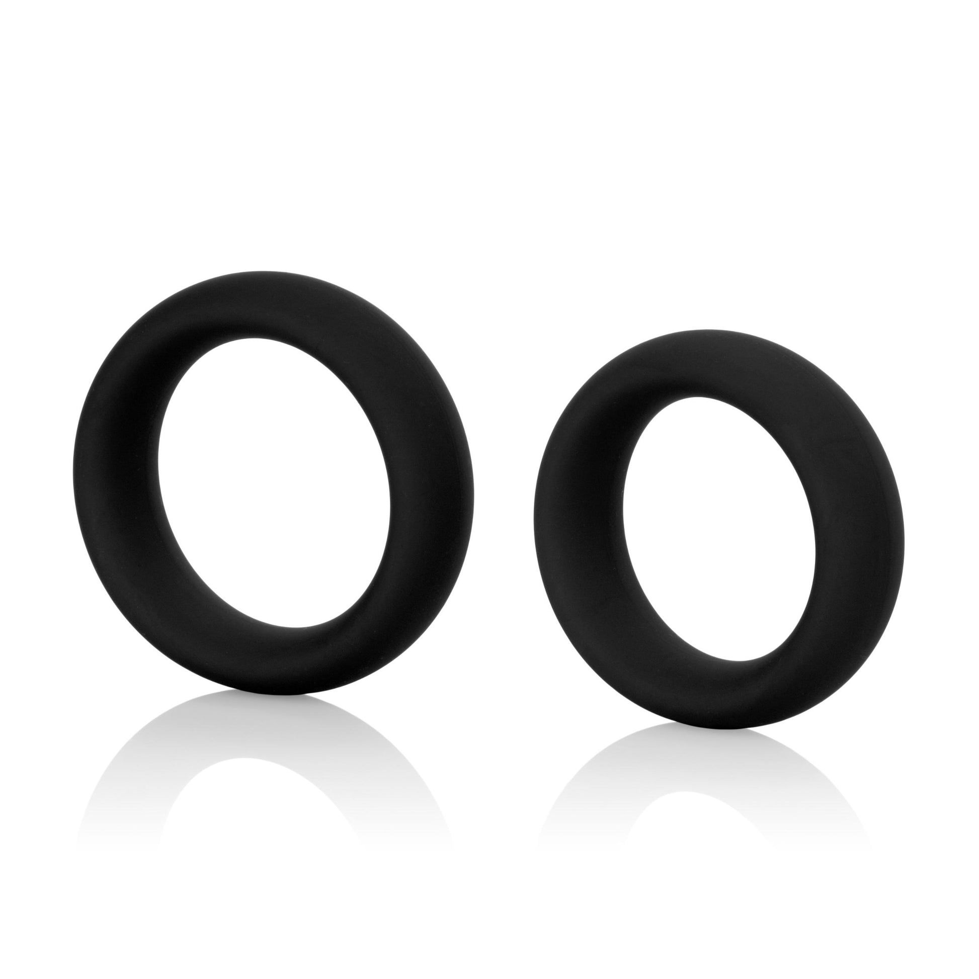 Colt Silicone Super Rings - Black | 716770085023 | Available at EroticWarehouse.com