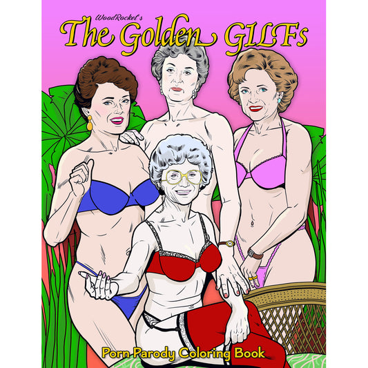 The Golden Gilfs Coloring Book | 9781736418734 | Available at EroticWarehouse.com