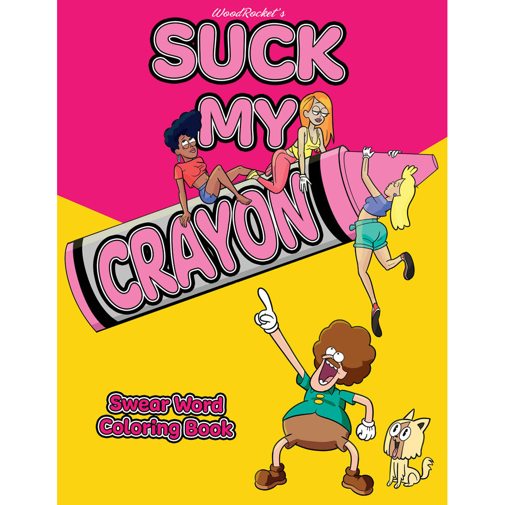 Suck My Crayon Coloring Book | 9781736418758 | Available at EroticWarehouse.com