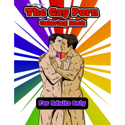 The Gay Porn Coloring Book | 9781956562026 | Available at EroticWarehouse.com