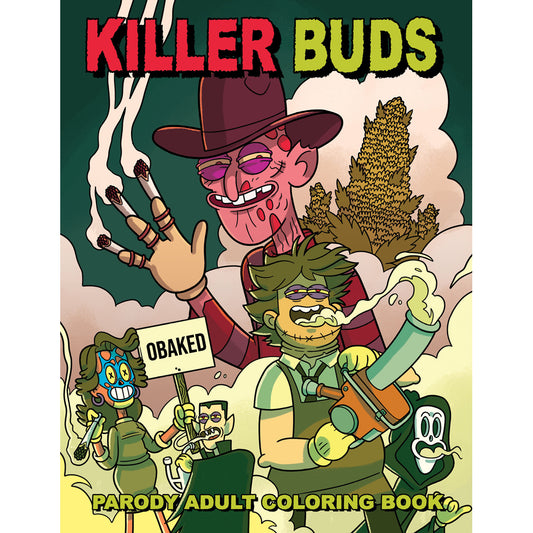 Killer Buds Coloring Book | 9781956562163 | Available at EroticWarehouse.com