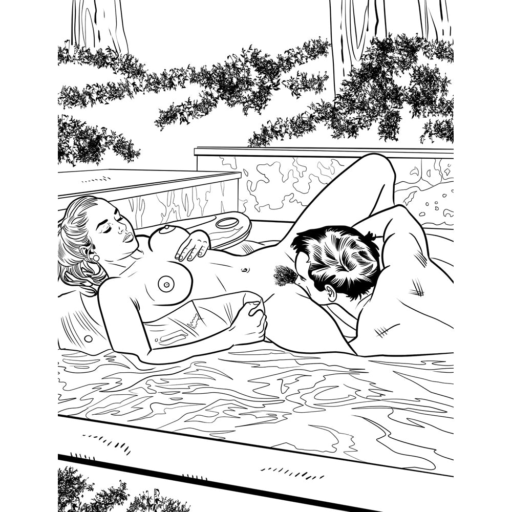 The Oral Sex Coloring Book | 9781956562248 | Available at EroticWarehouse.com