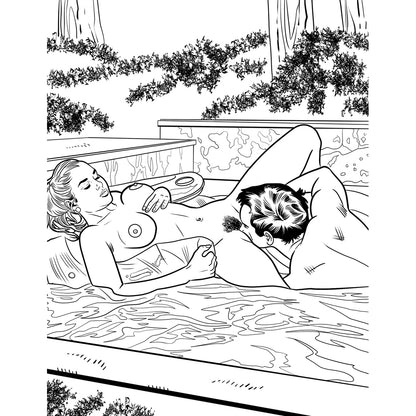 The Oral Sex Coloring Book | 9781956562248 | Available at EroticWarehouse.com