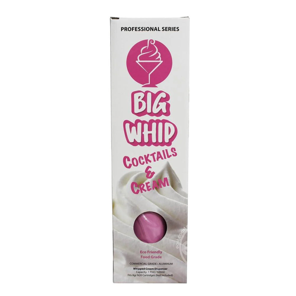 Big Whip Cream Dispenser 500 ml. Pink | BW-3001-P | Available at EroticWarehouse.com