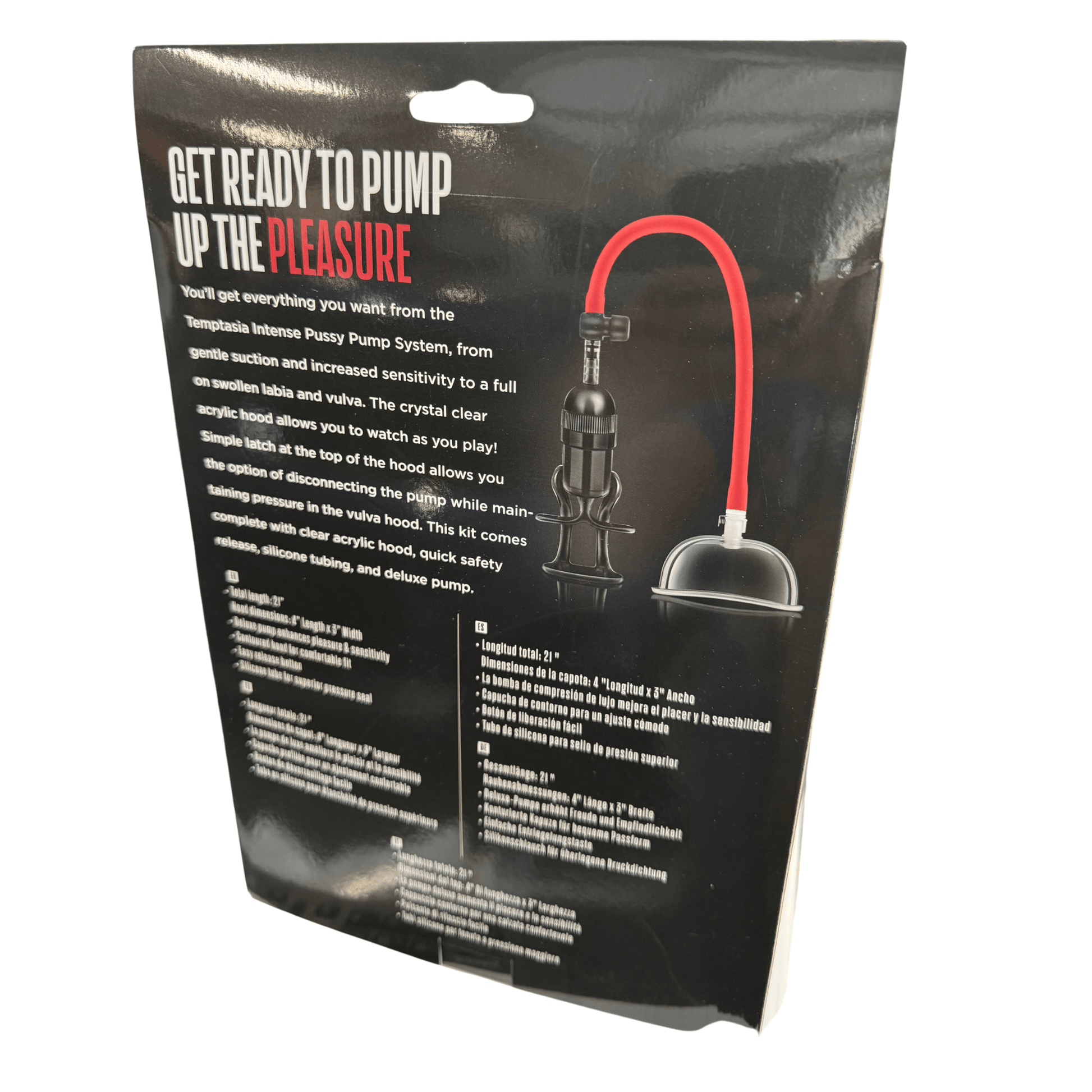 Temptasia - Intense Pussy Pump System | 819835020523 | Available at EroticWarehouse.com