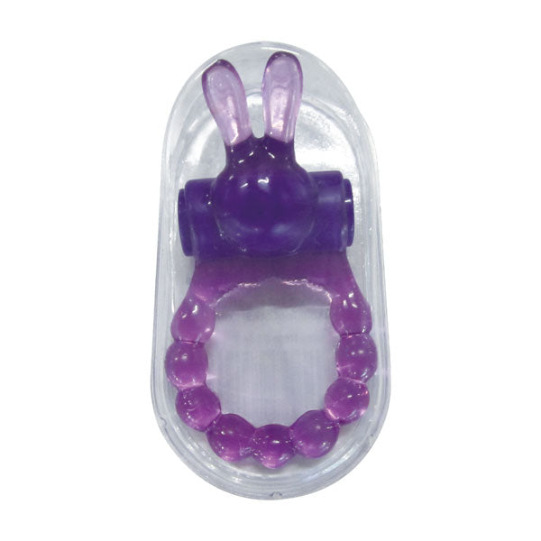 Vibrating Bunny Ring - Purple | 605632284066 | Available at EroticWarehouse.com