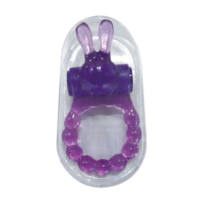 Vibrating Bunny Ring - Purple | 605632284066 | Available at EroticWarehouse.com