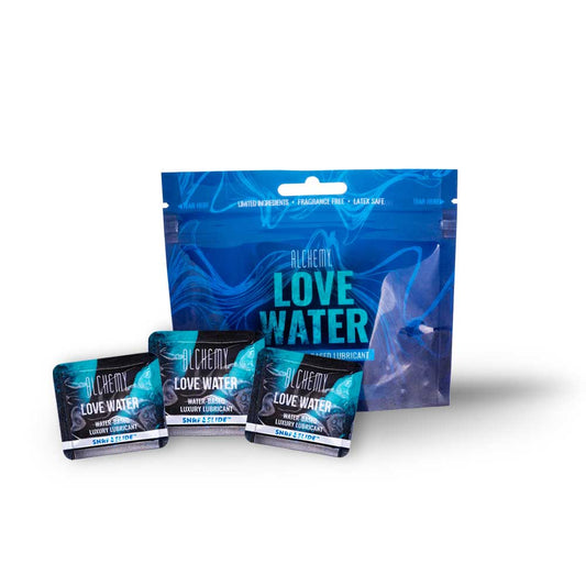 Alchemy Love Water Snap Slide Display - 12 Packs 16 Ct -Water-Based Lubricant | 850013071708 | Available at EroticWarehouse.com