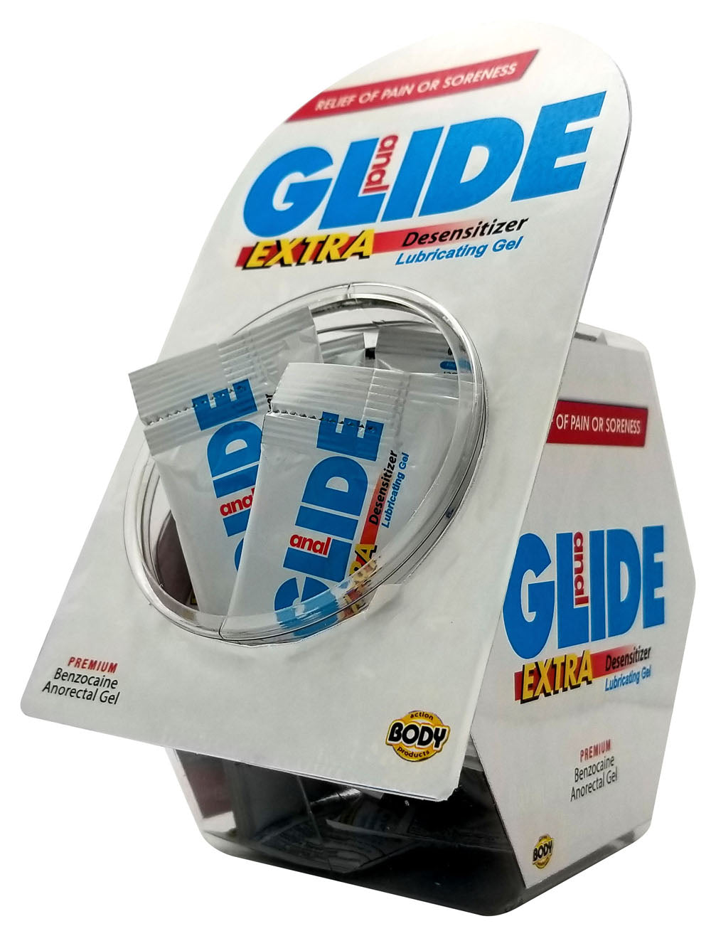 Anal Glide Extra 50pc Display Bowl | 679359000056 | Available at EroticWarehouse.com