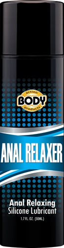 Body Action Anal Relaxer Silicone Lubricant 1.7 Oz | 679359000759 | Available at EroticWarehouse.com