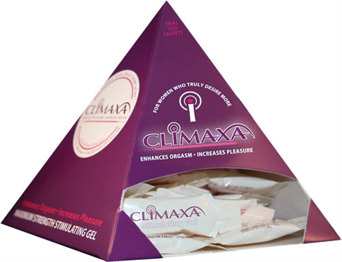 Climaxa Stimulating Gel - 50 Pieces Sample Display | | Available at EroticWarehouse.com