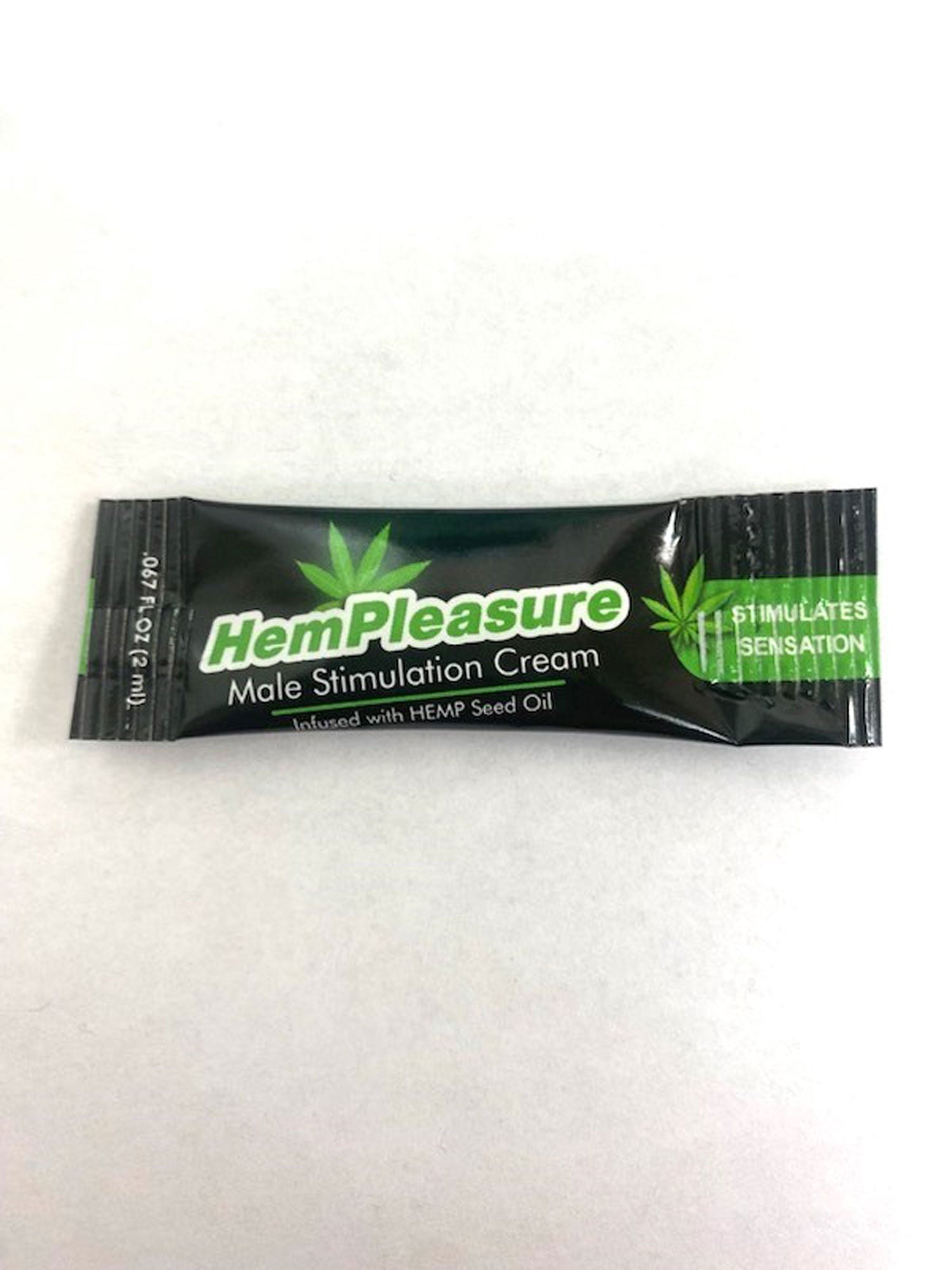 Hempleasure for Men Sample Packet Singles | 679359002012 | Available at EroticWarehouse.com