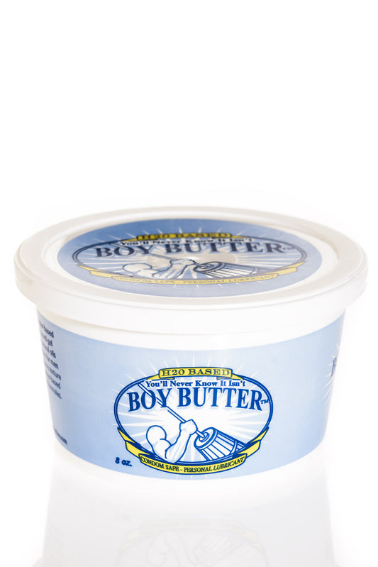 You'll Never Know It Isn't Boy Butter Water Based Cream Lube 8 Oz | 855951006003 | Available at EroticWarehouse.com
