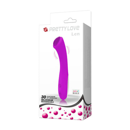 Pretty Love Len Rechargeable Wand - Purple | 6959532315882 | Available at EroticWarehouse.com
