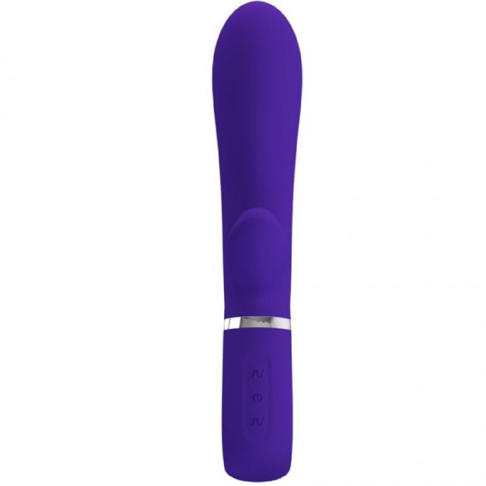 Thomas Super Soft Silicone Rabbit Vibrator - Purple | 6959532334784 | Available at EroticWarehouse.com