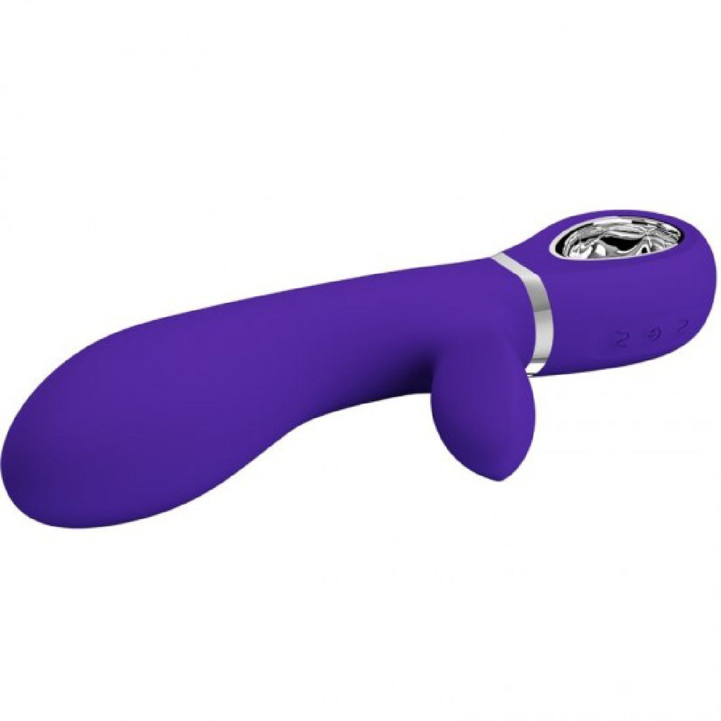 Thomas Super Soft Silicone Rabbit Vibrator - Purple | 6959532334784 | Available at EroticWarehouse.com