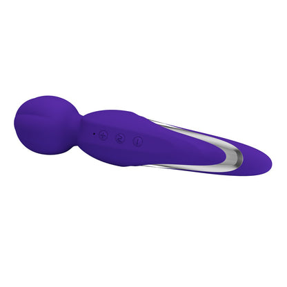 Walter Super Soft Silicone Wand - Violet | 6959532334777 | Available at EroticWarehouse.com