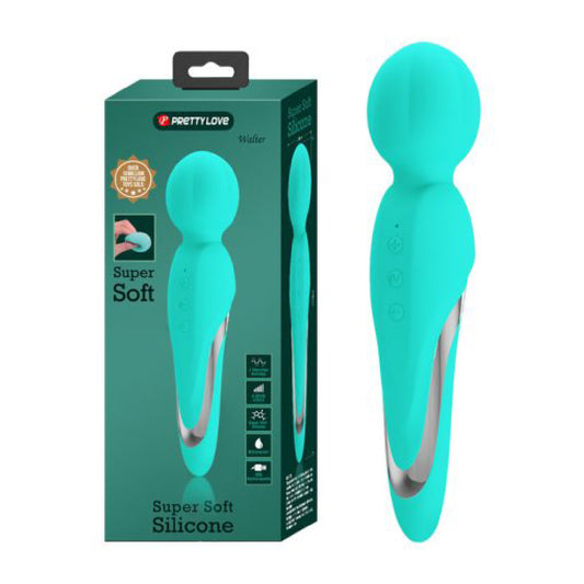 Walter Super Soft Silicone Wand - Seafoam by Pretty Love 6959532334920 available at EroticWarehouse.com