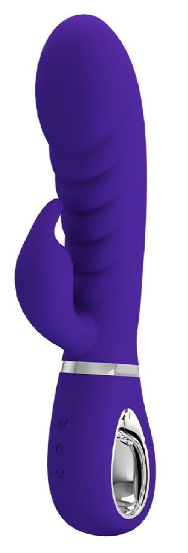 Prescott Super Soft Rabbit Silicone Vibrator - Purple | 6959532334791 | Available at EroticWarehouse.com