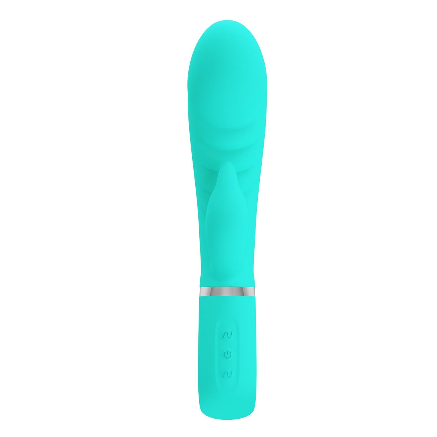 Prescott Super Soft Rabbit Silicone Vibrator - Vibrator -Teal | 6959532334944 | Available at EroticWarehouse.com