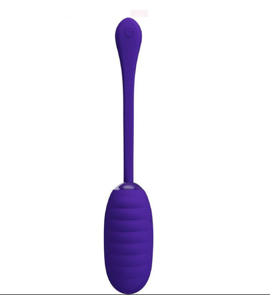Kirk Rechargeable Vibrating Egg - Purple | 6959532334876 | Available at EroticWarehouse.com