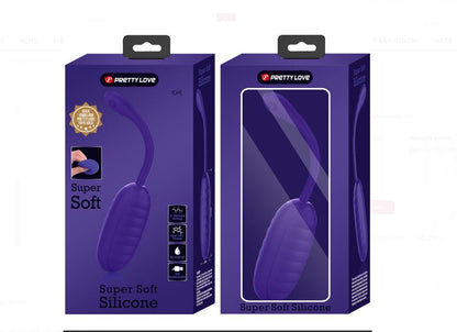 Kirk Rechargeable Vibrating Egg - Purple | 6959532334876 | Available at EroticWarehouse.com