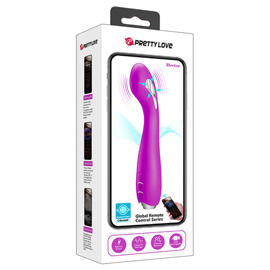 Pretty Love Hector Global Remote Control Series - Purple | 6959532325850 | Available at EroticWarehouse.com