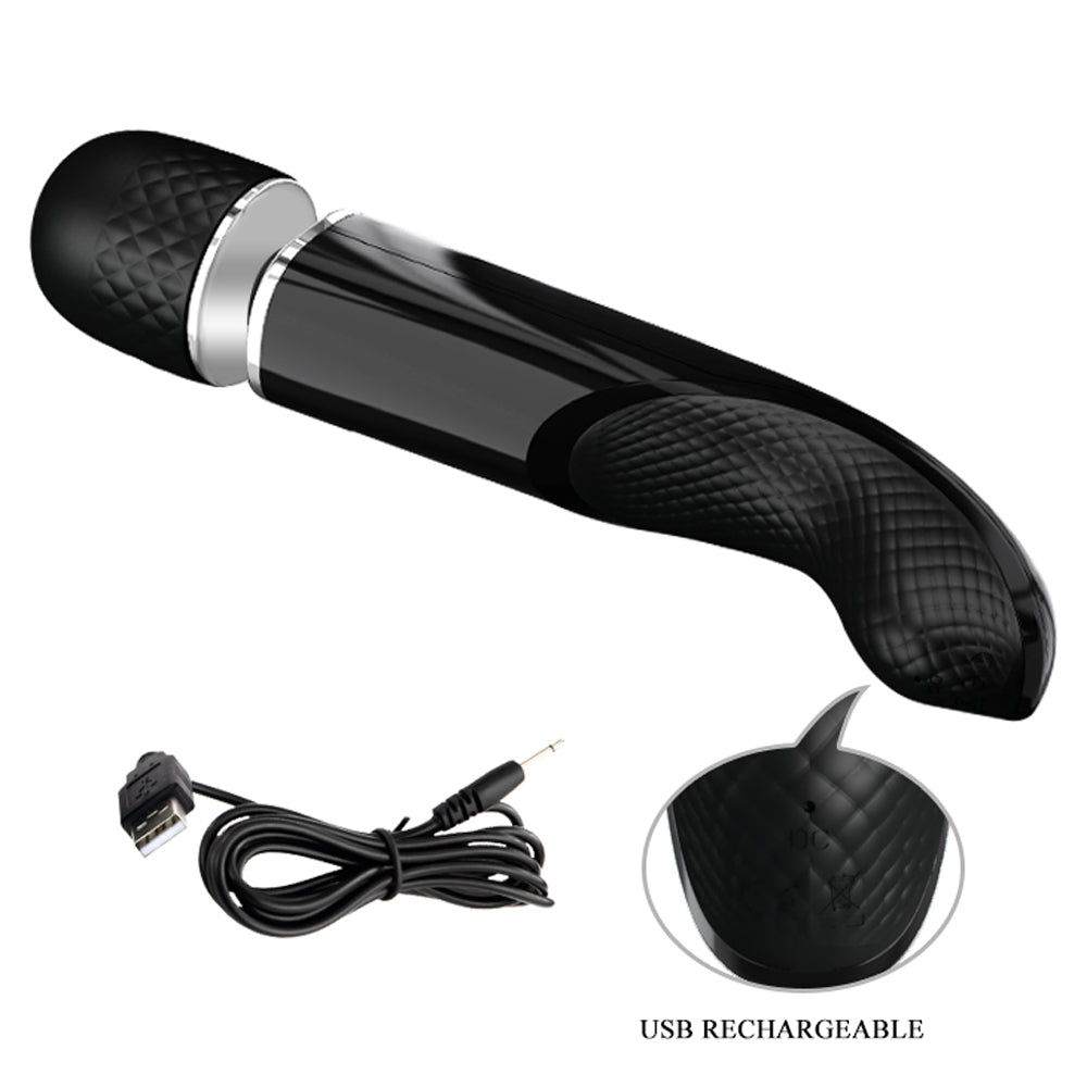Pretty Love Charming Massager - Black | 6959532333398 | Available at EroticWarehouse.com