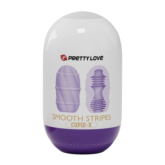 Pretty Love - Smooth Stripes Cupid-X - Purple | 6959532326826 | Available at EroticWarehouse.com