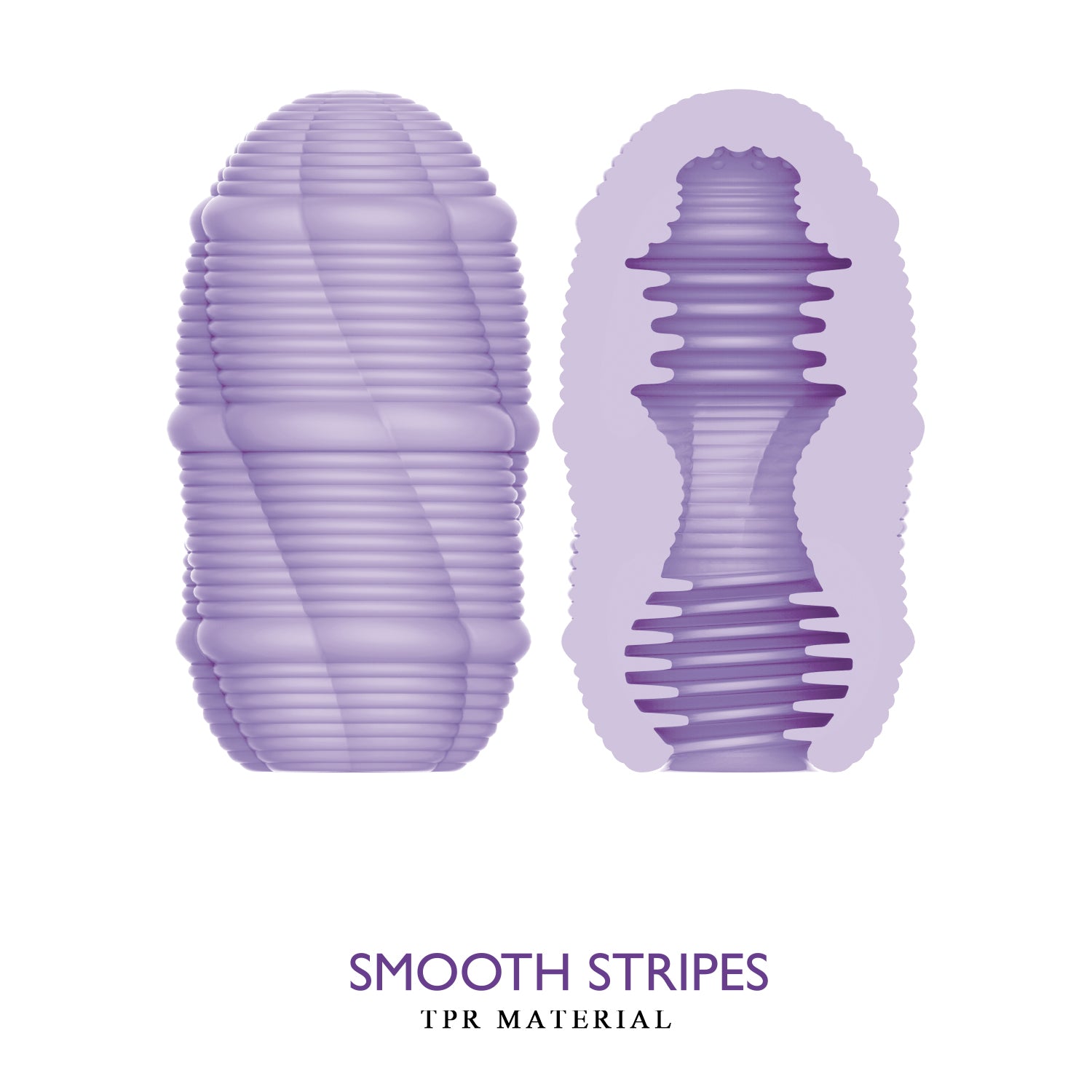 Pretty Love - Smooth Stripes Cupid-X - Purple | 6959532326826 | Available at EroticWarehouse.com