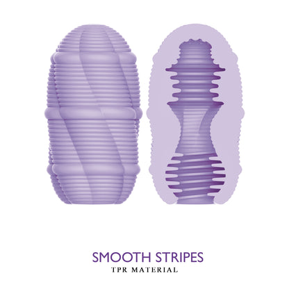 Pretty Love - Smooth Stripes Cupid-X - Purple | 6959532326826 | Available at EroticWarehouse.com